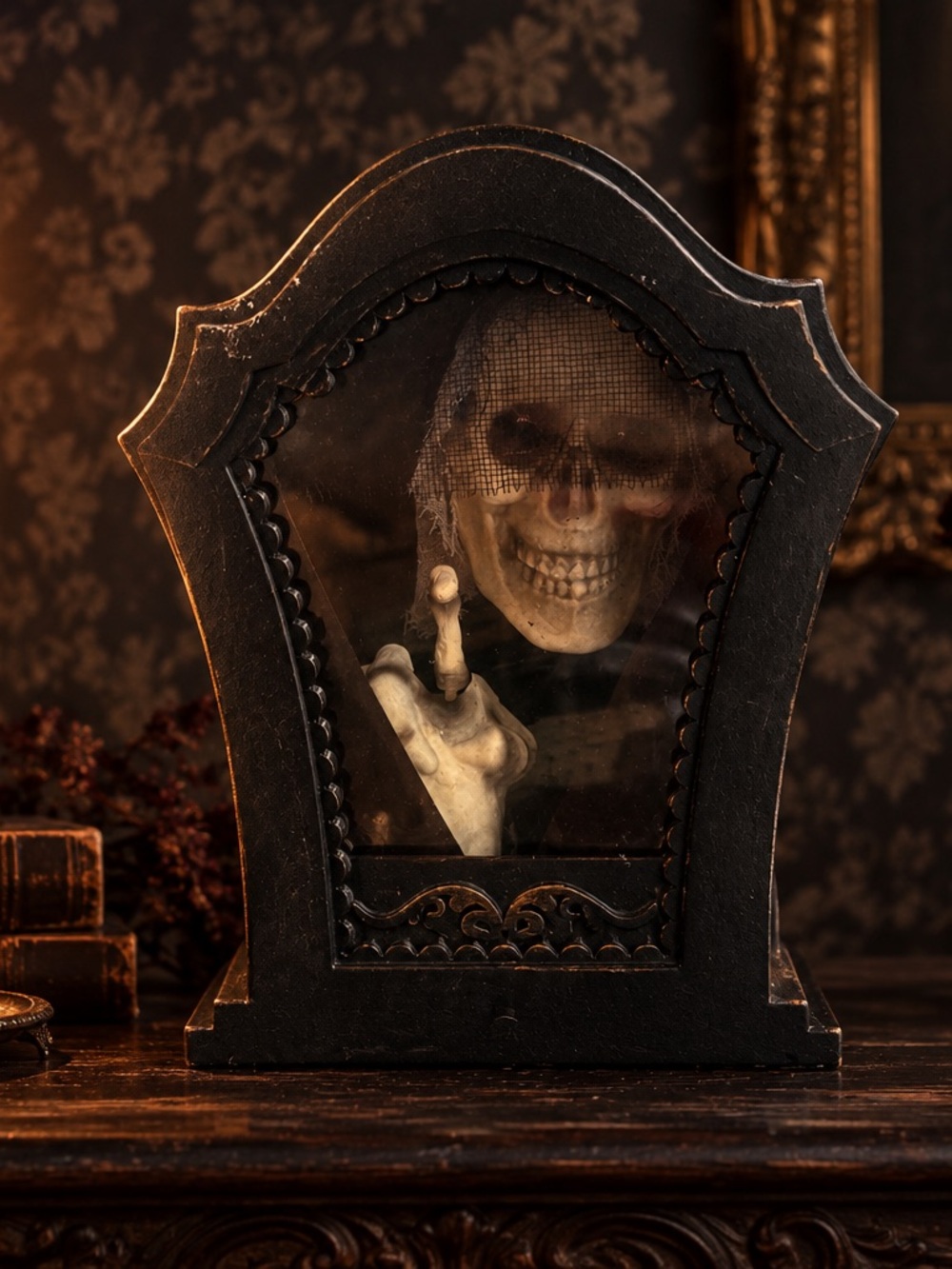 Black Gothic Halloween Décor - Home Accents